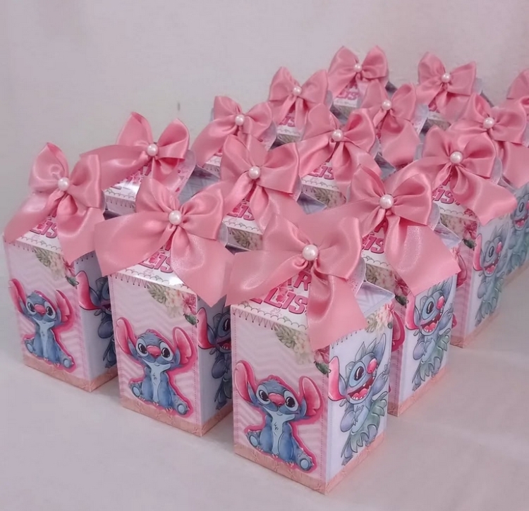 32 caixa milk Stitch rosa @jack personalizadoss 32 caixa milk Stitch rosa @jack personalizadoss