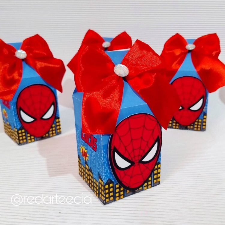 36 caixa milk Homem Aranha @redarteecia 36 caixa milk Homem Aranha @redarteecia