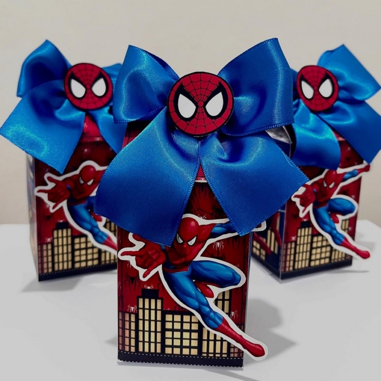 40 caixa milk Homem Aranha @personalizados.my 40 caixa milk Homem Aranha @personalizados.my