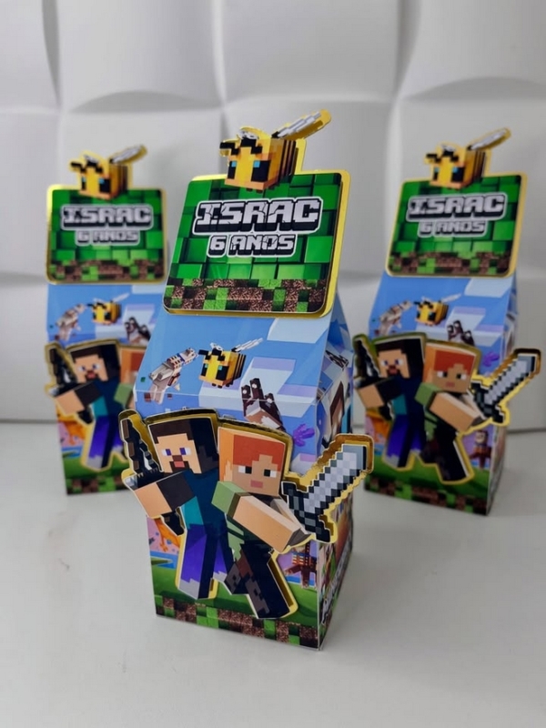 6 caixa milk Minecraft @flofydecora 6 caixa milk Minecraft @flofydecora